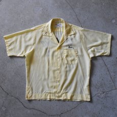 画像2: 1960s〜 King Louie ボーリングシャツ　 "MADE IN USA"　 表記ML  (2)