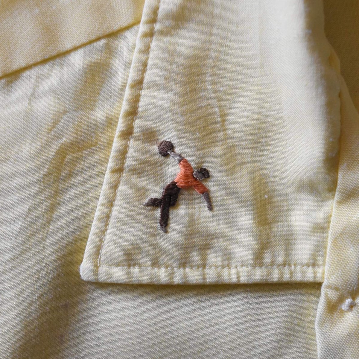 画像5: 1960s〜 King Louie ボーリングシャツ　 "MADE IN USA"　 表記ML  (5)