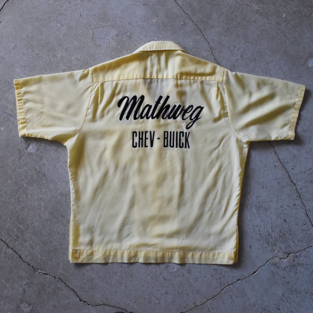 画像1: 1960s〜 King Louie ボーリングシャツ　 "MADE IN USA"　 表記ML  (1)