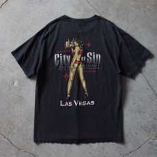 画像1: 2000s CITY OF SIN エロTシャツ　 実寸L  (1)