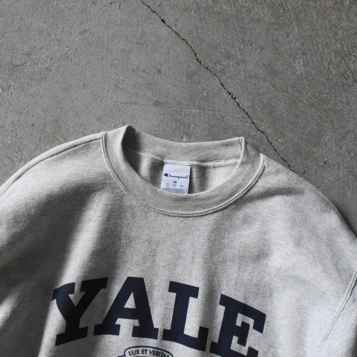 画像3: Champion "YALE" カレッジスウェット　 表記M  (3)