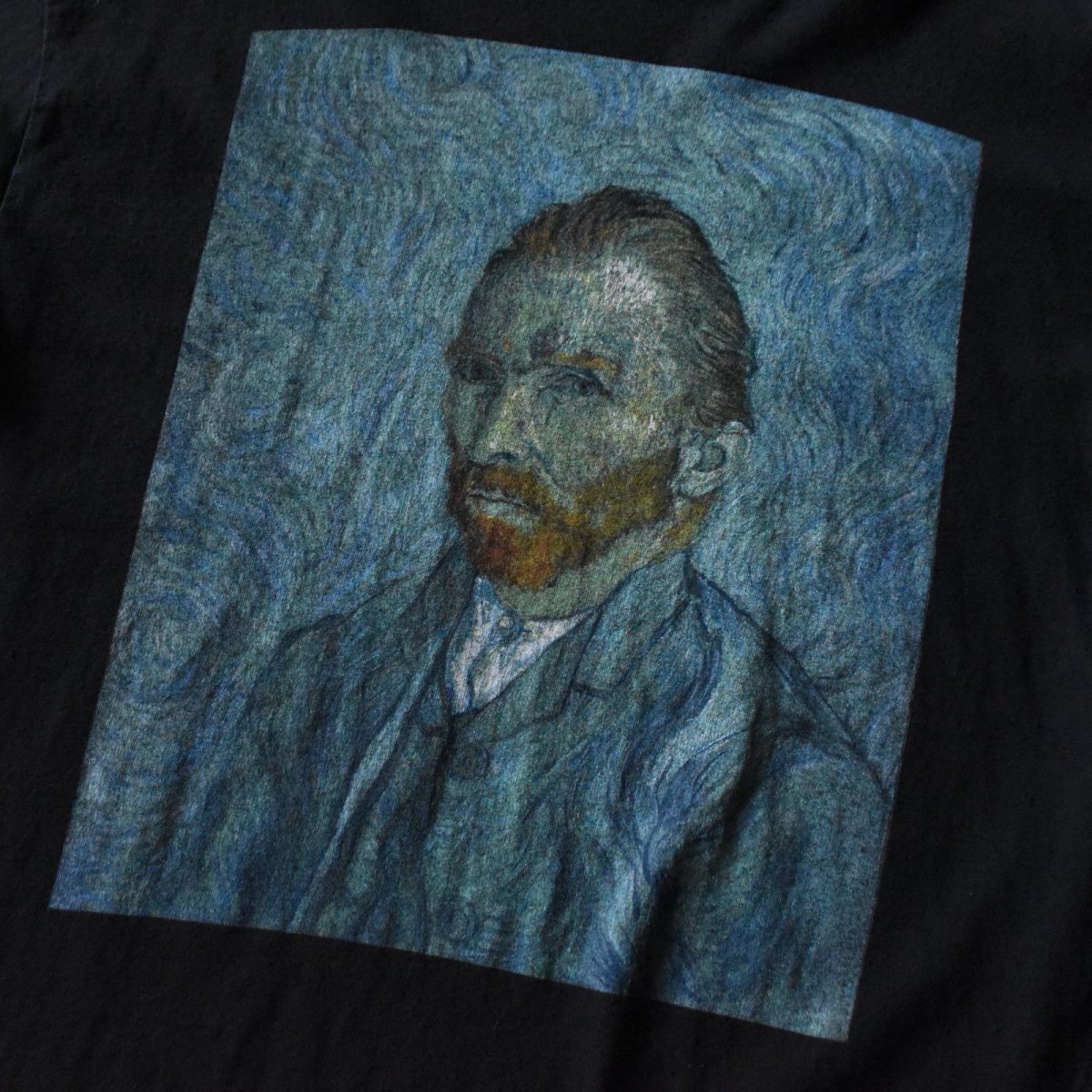 画像4: ゴッホ「自画像」アートTシャツ　 表記L  (4)