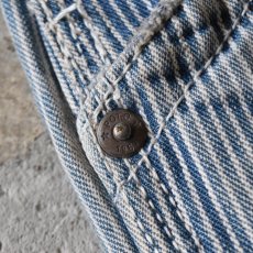 画像12: 1990s Ralph Lauren ヒッコリーペインターパンツ　 表記W34 L30  (12)