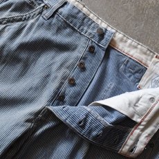 画像8: 1990s Ralph Lauren ヒッコリーペインターパンツ　 表記W34 L30  (8)