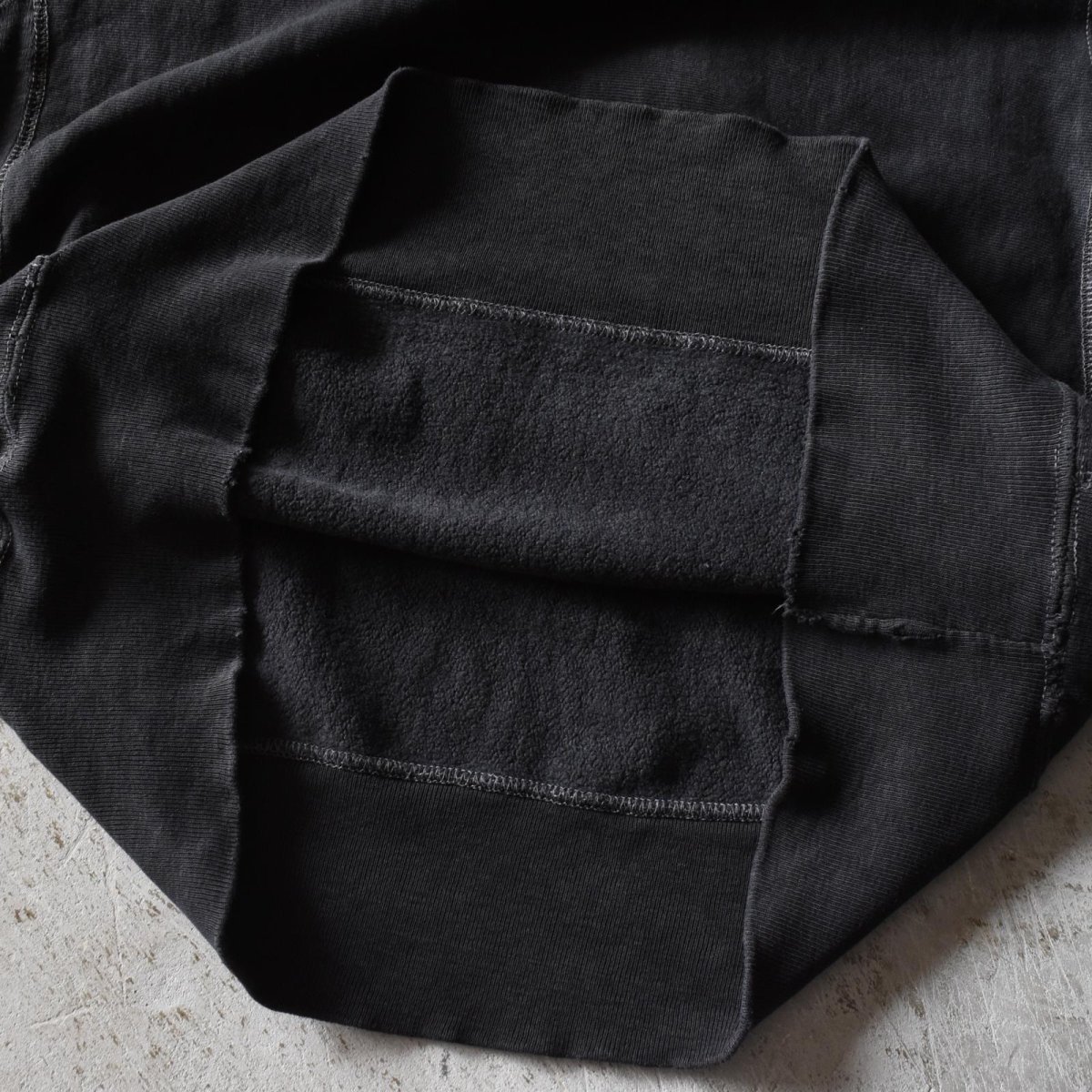 画像14: 1980s Champion リバースウィーブスウェット　 "OVER-DYE BLACK"　 表記XL  (14)