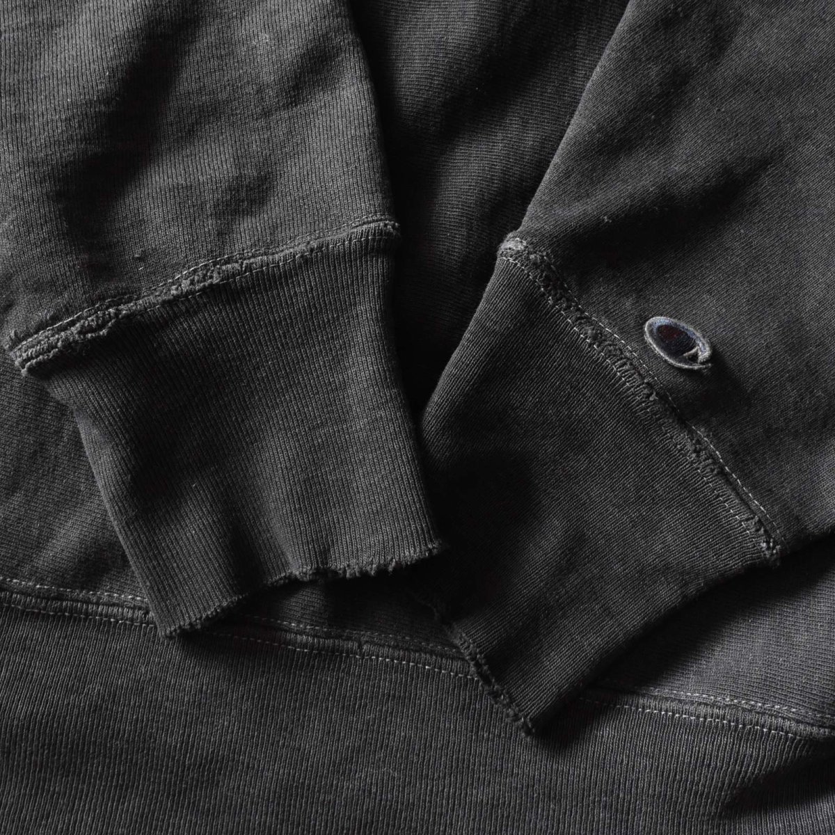 画像11: 1980s Champion リバースウィーブスウェット　 "OVER-DYE BLACK"　 表記XL  (11)
