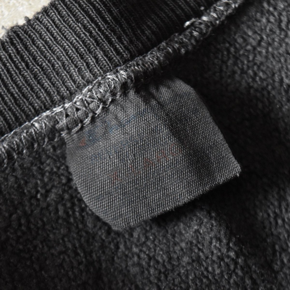画像3: 1980s Champion リバースウィーブスウェット　 "OVER-DYE BLACK"　 表記XL  (3)