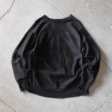 画像1: 1980s Champion リバースウィーブスウェット　 "OVER-DYE BLACK"　 表記XL  (1)