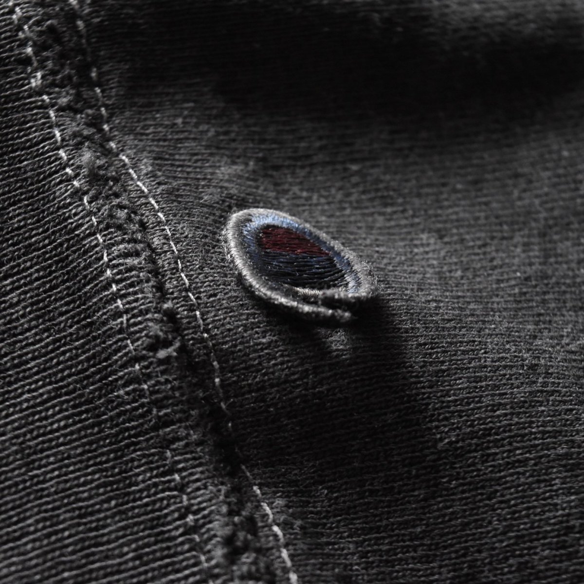 画像12: 1980s Champion リバースウィーブスウェット　 "OVER-DYE BLACK"　 表記XL  (12)