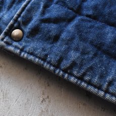 画像13: 1990s Levi's リバーシブルキルティングデニムベスト　 表記L  (13)
