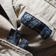 画像2: 90s Polo by Ralph Lauren チノトラウザー　 "犬刺繍"　 表記W36 L30  (2)