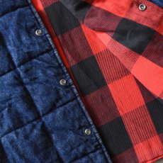 画像12: 1990s Levi's リバーシブルキルティングデニムベスト　 表記L  (12)