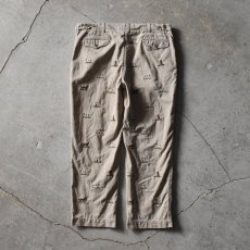 画像4: 90s Polo by Ralph Lauren チノトラウザー　 "犬刺繍"　 表記W36 L30  (4)