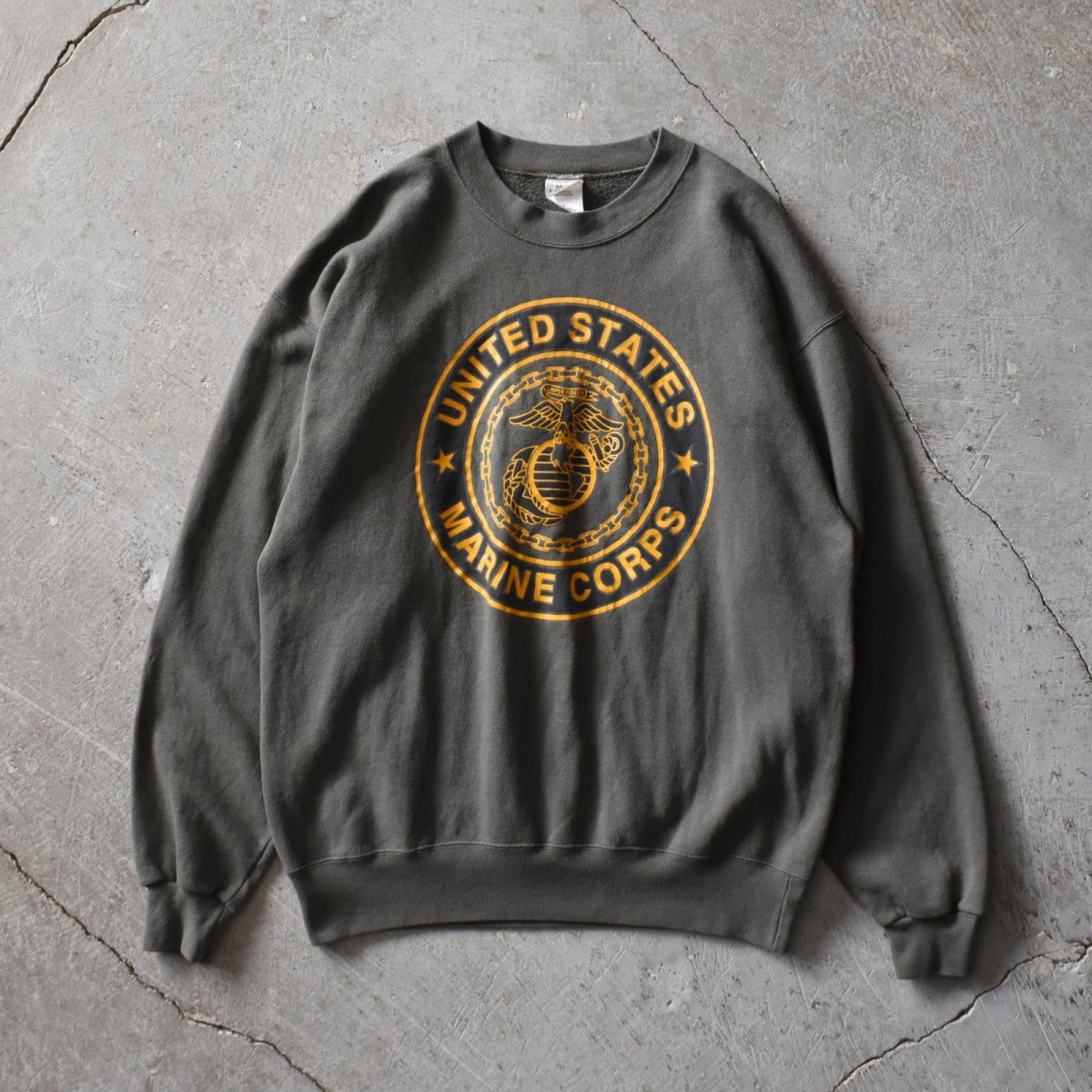 画像1: USMC スウェット　 "MADE IN USA"　 表記L  (1)