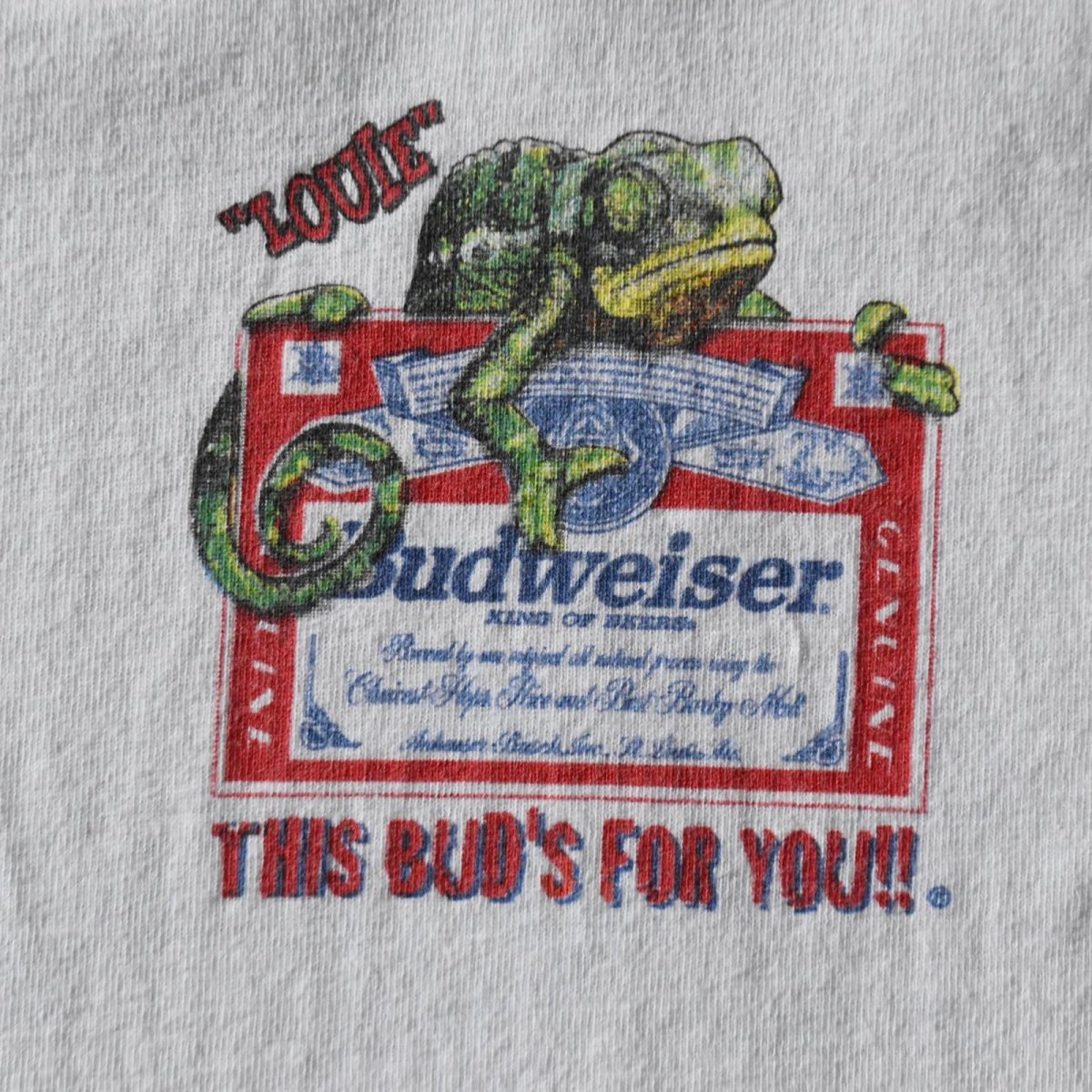 画像5: 1990s Budweiser 長袖カメレオンTシャツ　 "MADE IN MEXICO"　 表記XXL  (5)