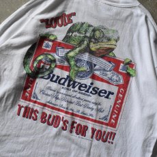 画像7: 1990s Budweiser 長袖カメレオンTシャツ　 "MADE IN MEXICO"　 表記XXL  (7)