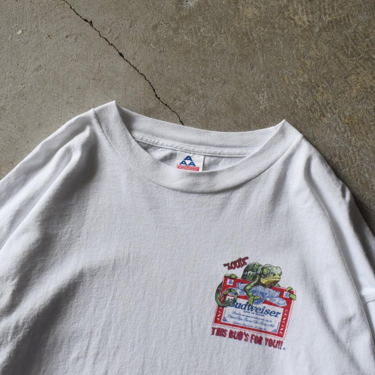 画像4: 1990s Budweiser 長袖カメレオンTシャツ　 "MADE IN MEXICO"　 表記XXL  (4)