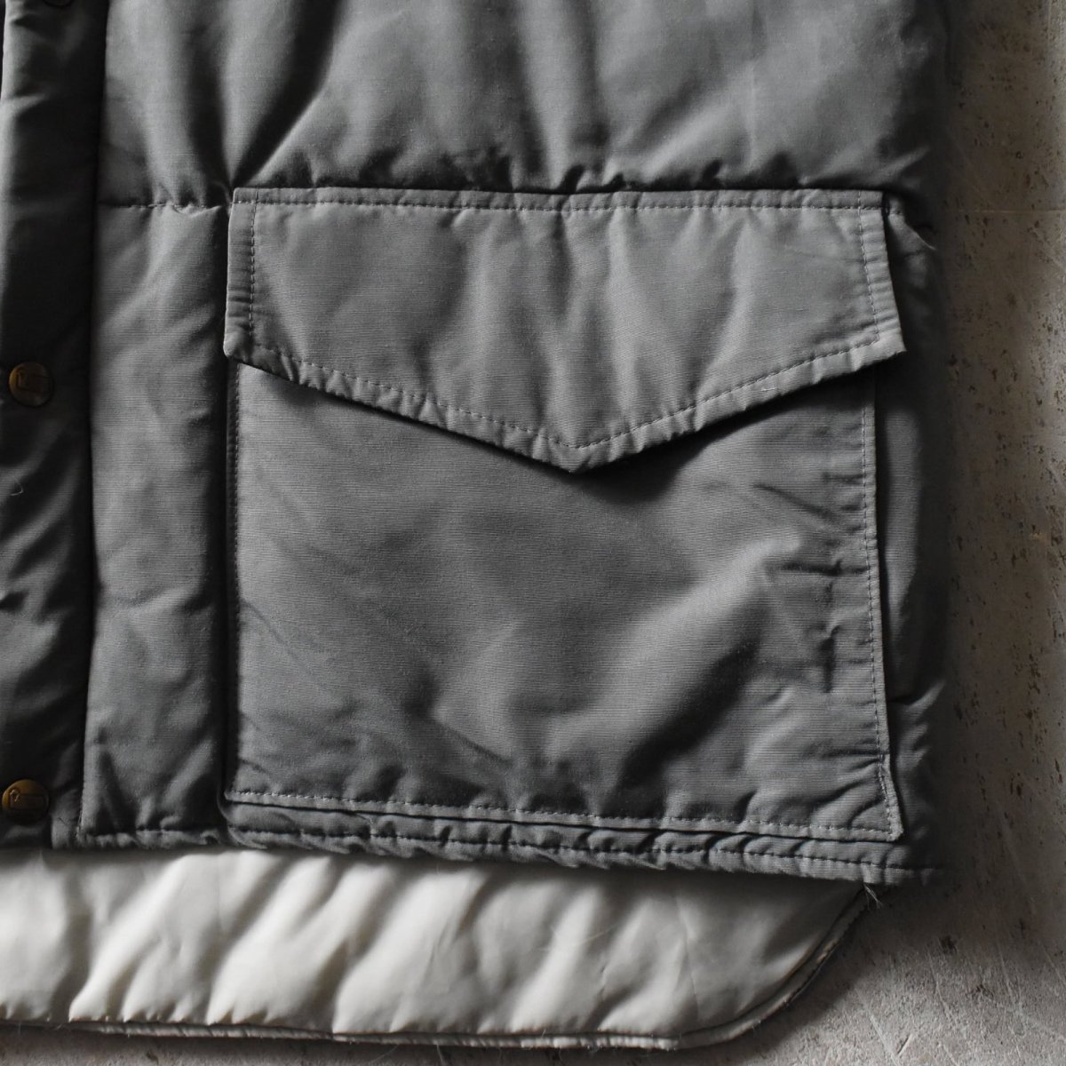 画像7: 1970s Woolrich 中綿ベスト　 "MADE IN USA"　 表記XL  (7)