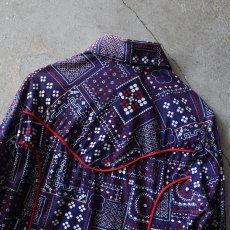 画像12: 1970s LARRY MAHAN ウエスタンシャツ　 "MADE IN USA"　 表記15-15 1/2  (12)
