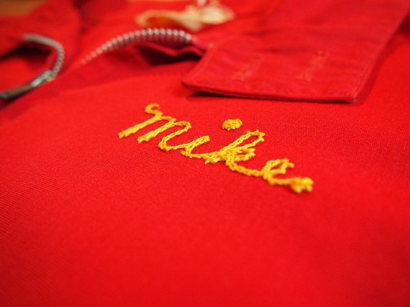 画像1: 1960s【SPORTSMASTER】チェーンステッチ刺繍スイングトップ