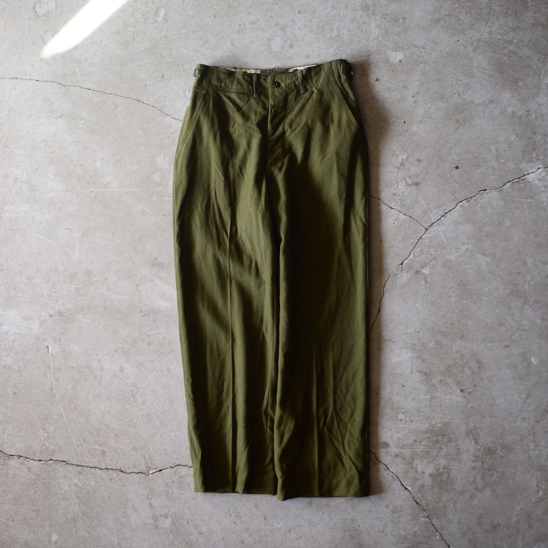 新着!!〝50s US.ARMY M-51 WOOL TROUSERS〟一般販売開始です。