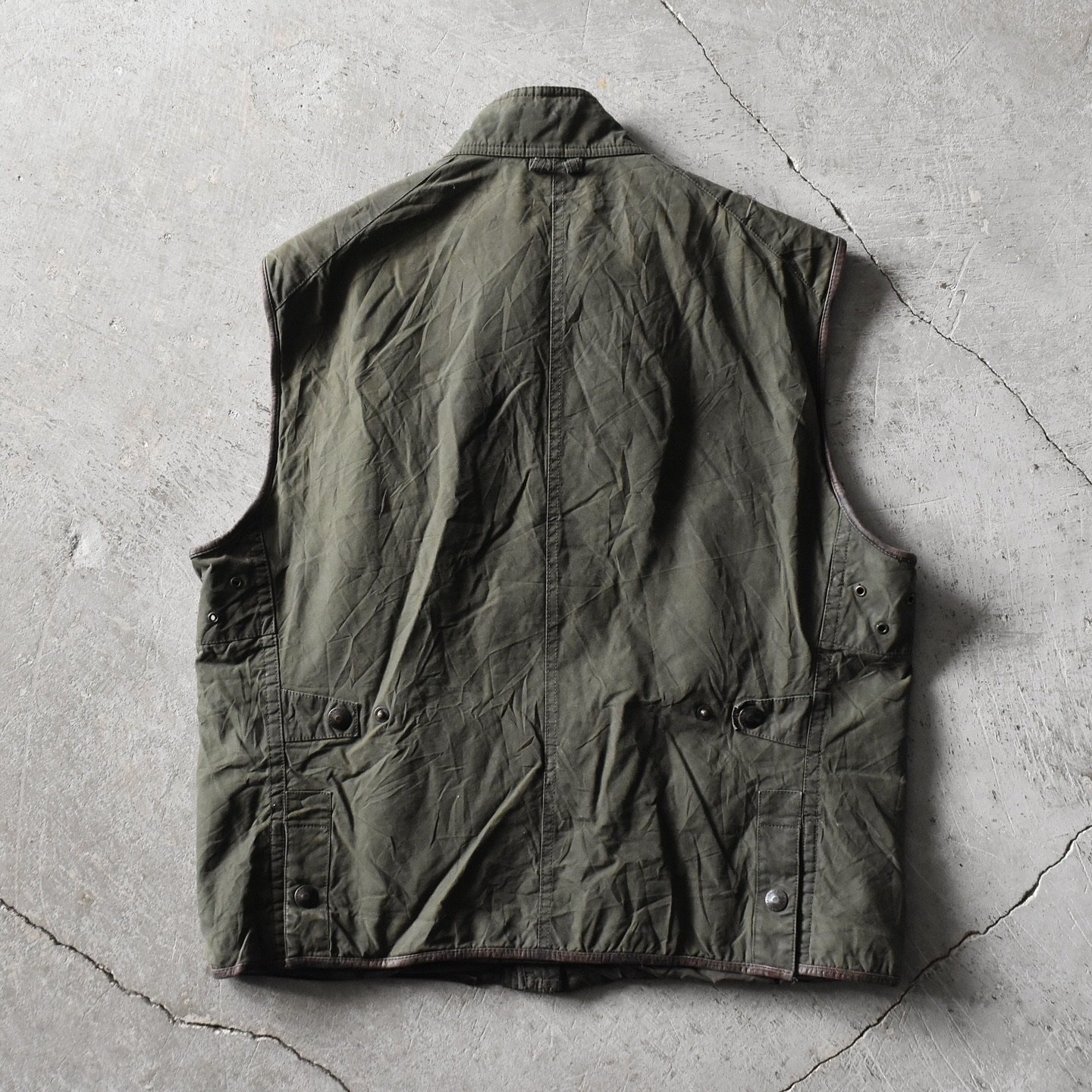 一般販売開始】90s Polo by Ralph Lauren OILCLOTH VEST