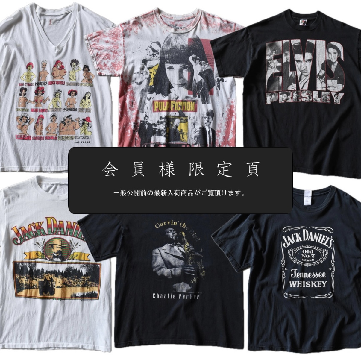 会員限定ページ更新｜新入荷6点追加しました