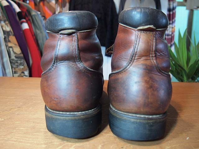 1980s【RED WING LrishSetter】犬タグトレッキングブーツ 9 1/2D - 古着屋HamburgCafe