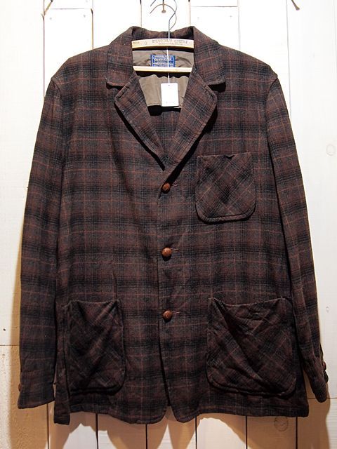 1950s【PENDLETON】ウールジャケット - 古着屋HamburgCafe