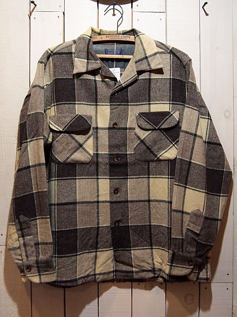 1950s【PENDLETON】ウールシャツ - 古着屋HamburgCafe