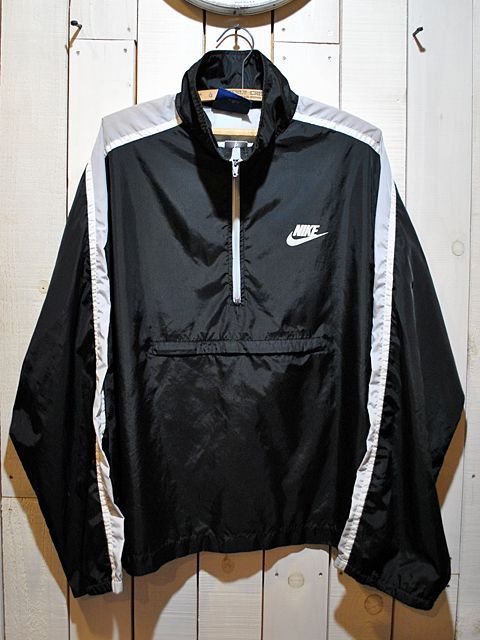 1980s【NIKE】ナイロンプルオーバージャケット - 古着屋HamburgCafe