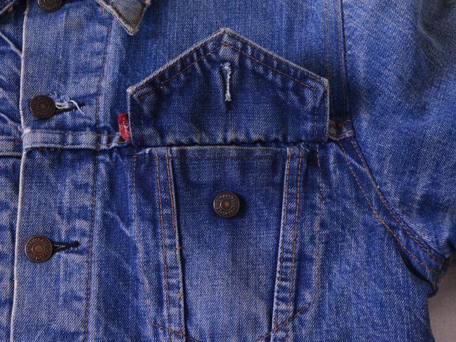 1970s Levi's 70505ブランケット付き 実寸36-38 - 古着屋HamburgCafe