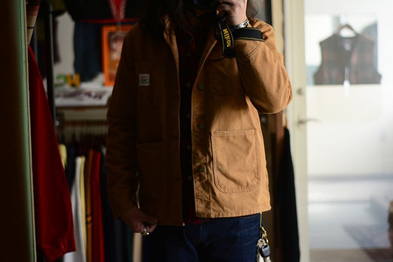POINTER BRAND ブラウンダックカバーオール MADE IN USA 表記M - 古着