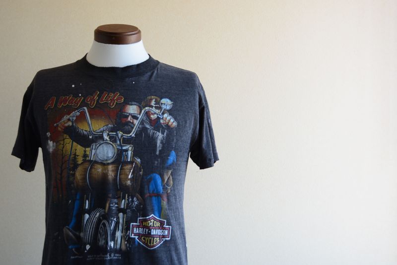 1980s Harley-Davidson A Way of Life Tシャツ　表記L