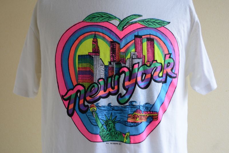 1980s-90s The Big Apple Tシャツ 実寸ML - 古着屋HamburgCafe