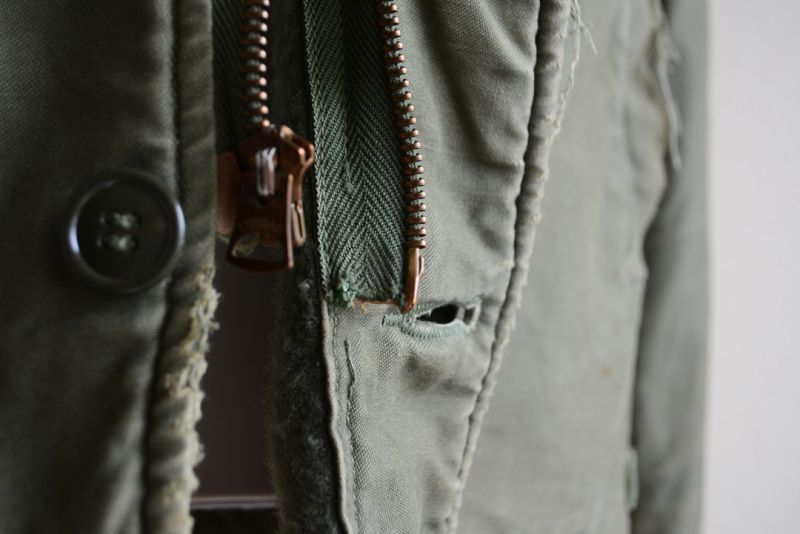 1960s US.NAVY A-2 バックステンシルデッキジャケット 初期型 実寸L