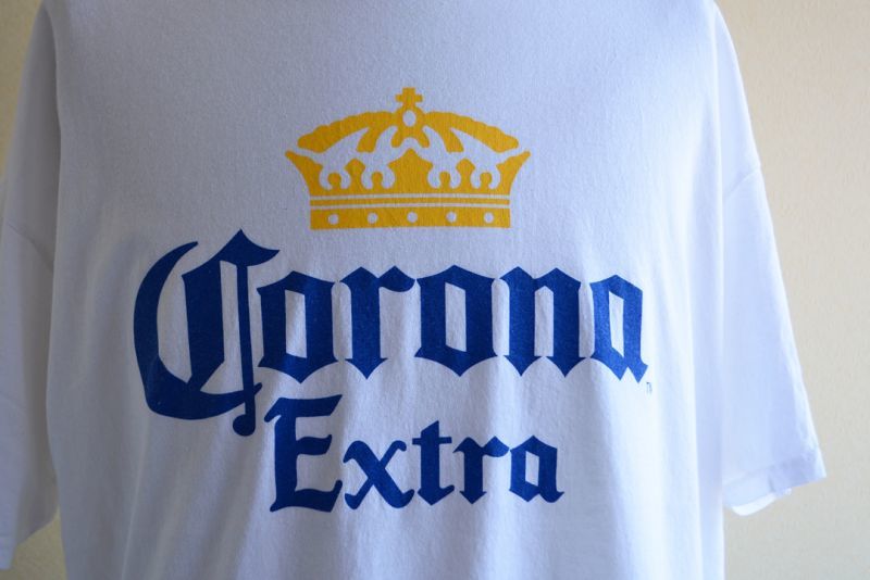 1990s〜 Corona Extra Tシャツ　表記XL