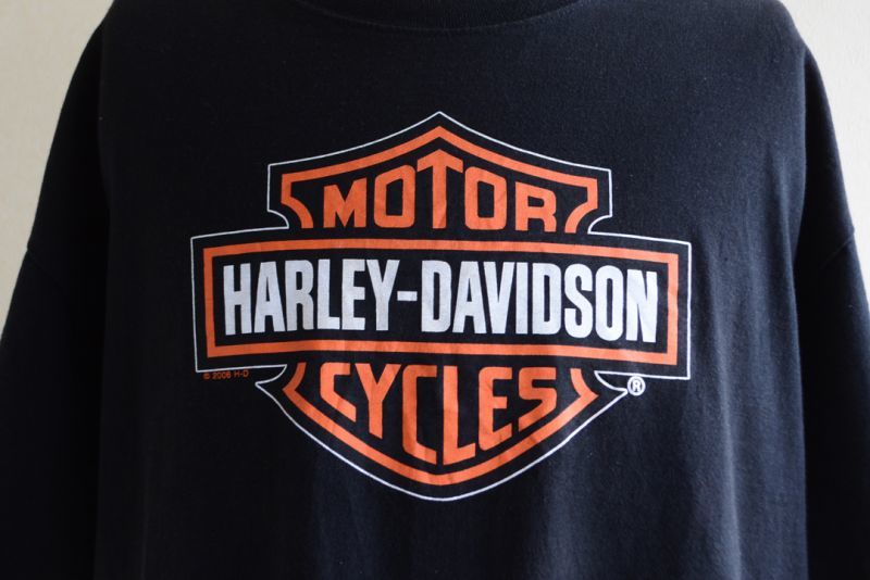 Harley-Davidson Tシャツ 表記XL - 古着屋HamburgCafe