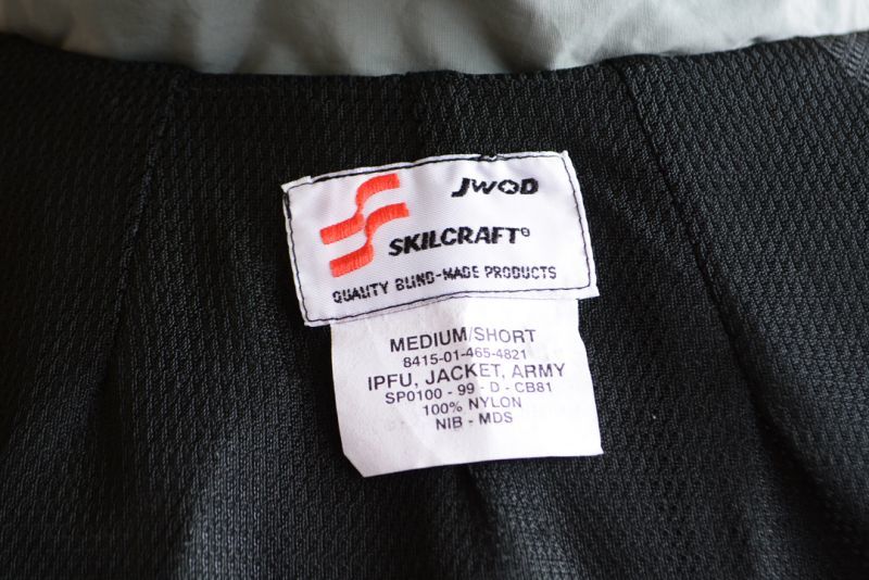 1990s US.ARMY IPFU ナイロントレーニングジャケット 表記MEDIUM-SHORT