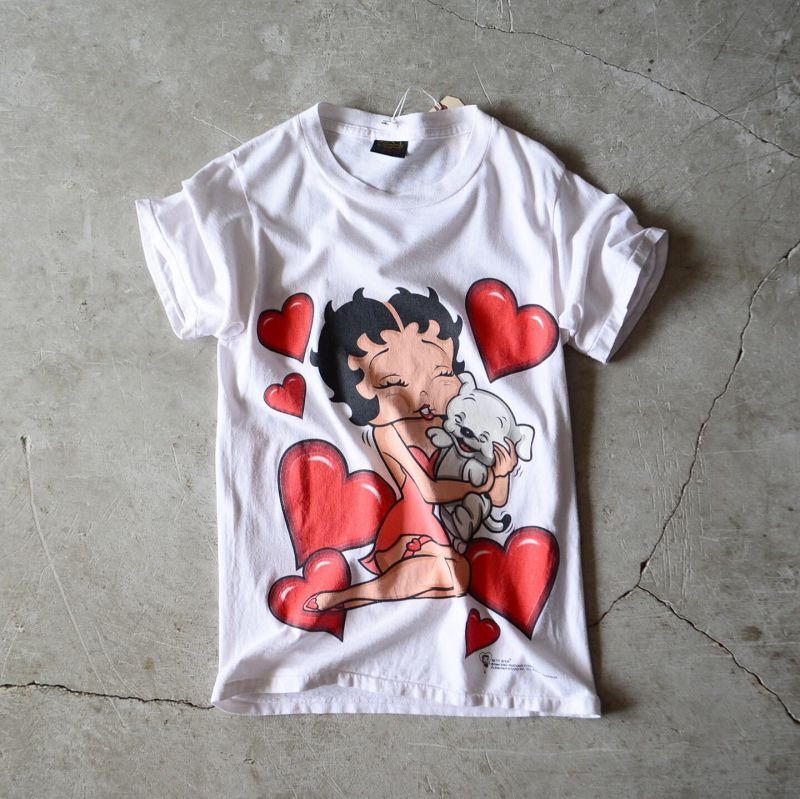 1990s Betty Boop プリントTシャツ　MADE IN USA　表記S