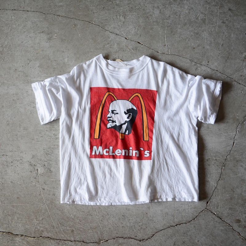 レッド系,XL(LL)【ラッピング不可】 1990s〜 McLenin's パロディTシャツ ビンテージ USA 古着 Tシャツ/カットソー(半袖/袖なし)  トップスレッド系XL(LL)￥9,900-eur-artec.fr