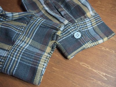 画像2: 1960sマチ付きヘビーネルシャツ