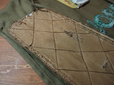 画像1: 1950s【Ideal】チェーンステッチ刺繍シューティングベスト