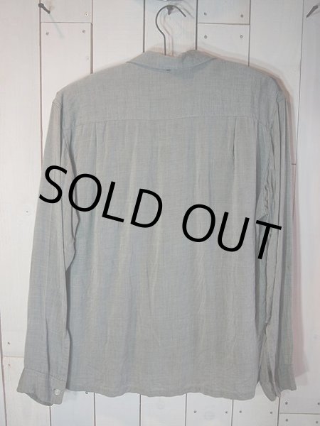 画像2: 1960s【BRENT】レーヨンシャツ (2)