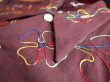 画像5: 1960s【DOUBLE R RANCH】刺繍ツートンレーヨンウエスタンシャツ (5)