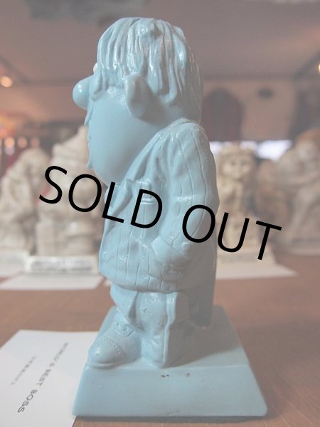 画像4: 希少1970sブルーメッセージドール【Sillisculpts（シリスカルプス)】 (4)