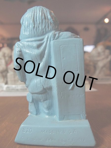 画像3: 希少1970sブルーメッセージドール【Sillisculpts（シリスカルプス)】 (3)