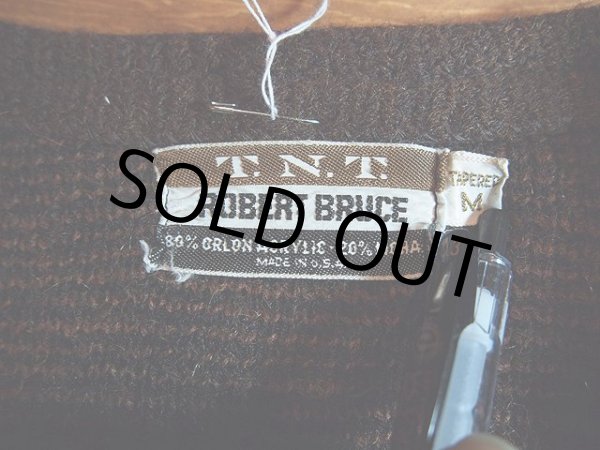 画像3: 1960s【ROBERT BRUCE】アーガイルモヘアカーディガン (3)