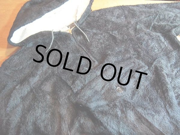 画像5: 1960s【KODIAK】フェイクファープルオーバーパーカー　ブラック (5)