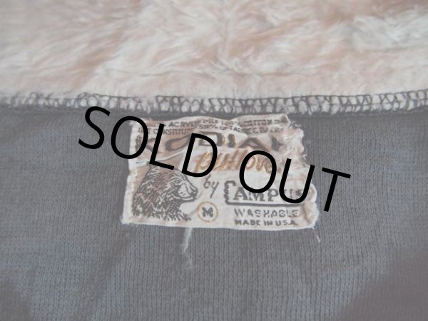 画像3: 1960s【KODIAK】フェイクファープルオーバーパーカー　ブラック (3)